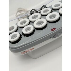 ConairPro Ceramic Tools Porcelain Series Hot Roller Set White Gray CPPCHV14 12pc